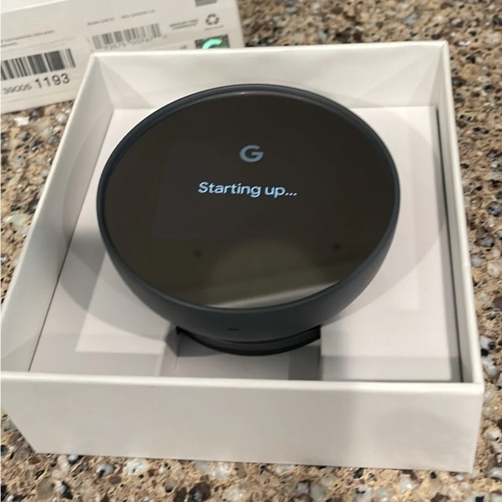 Google heart home thermostat